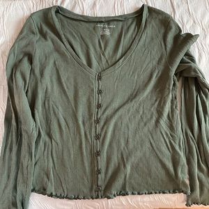American Eagle Long Sleeve Top